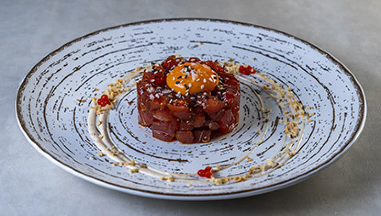 Hegalabur marinatu Tartarra baserriko gorringoarekin