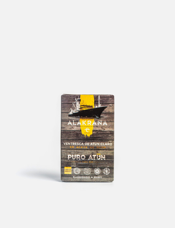 Conserva ventresca de atún ultracongelado Alakrana (6 uds. de 115 gr.)